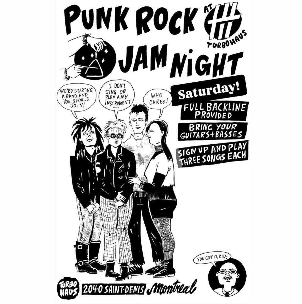 PUNK ROCK JAM NIGHT TURBO HAÜS