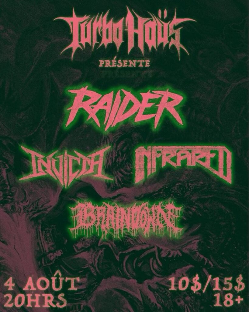 RAIDER INVICTA INFRARED BRAINDOWN