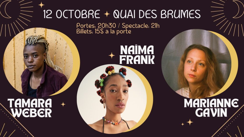 TAMARA WEBER NAÏMA FRANK MARIANNE GAVIN