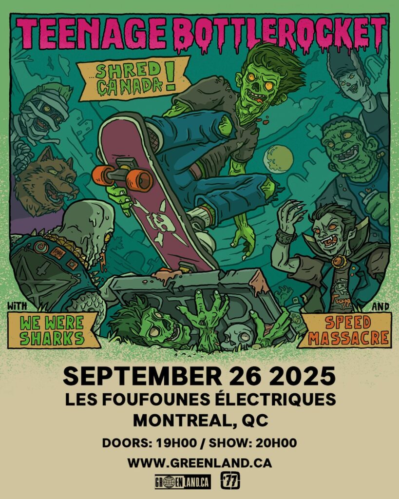 TEENAGE BOTTLEROCKET WE WERE SHARKS SPEED MASSACRE