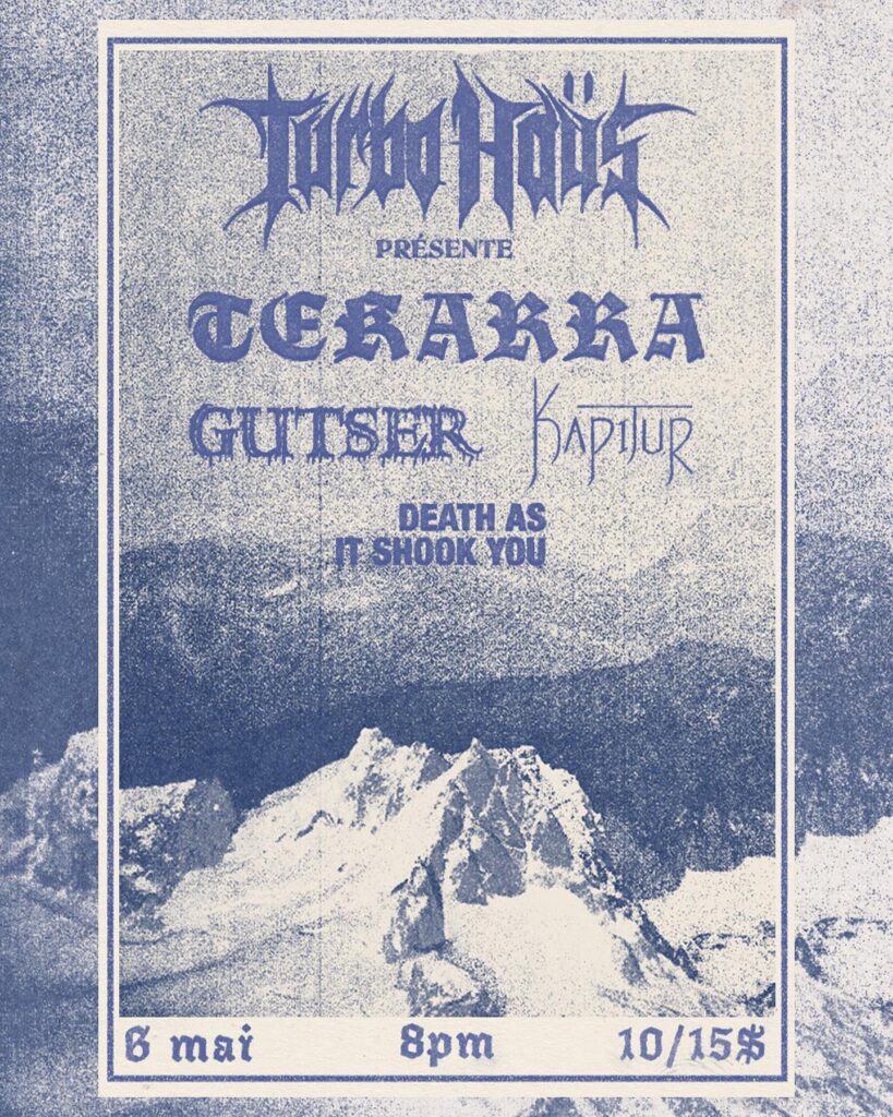 TEKKARA GUTSER KAPITUR DEATH AS IT SHOOK YOU