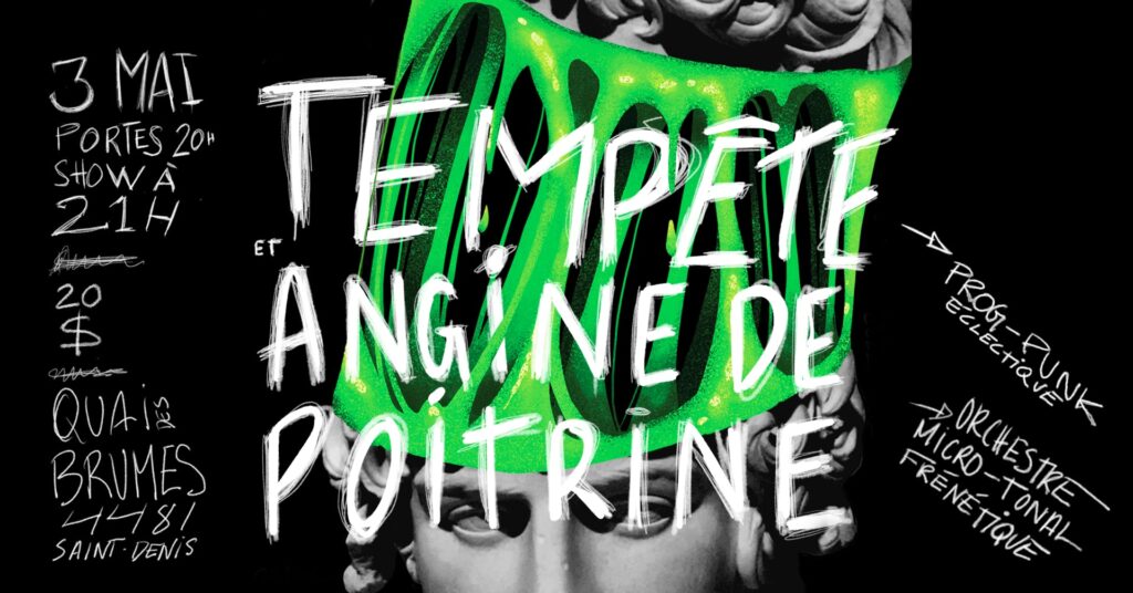 TEMPÊTE ANGINE DE POITRINE