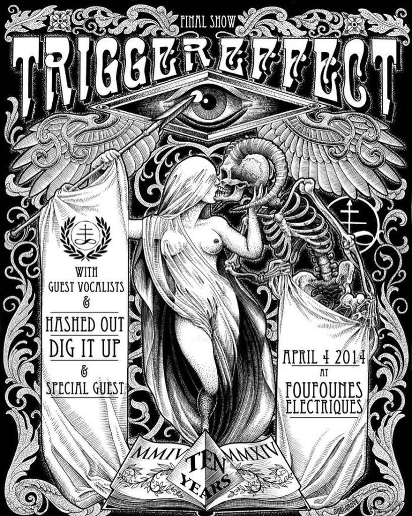 TRIGGER EFFECT HASHED OUT DIG IT UP