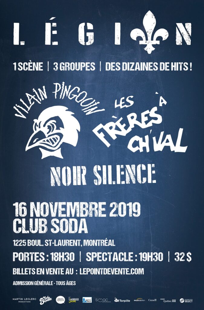 VILAIN PINGOUIN FRÈRES À CH’VAL NOIR SILENCE