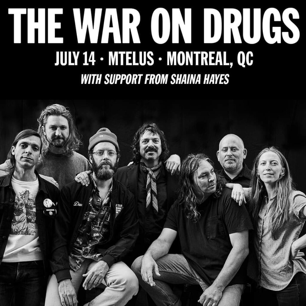 THE WAR ON DRUGS SHAINE HAYES