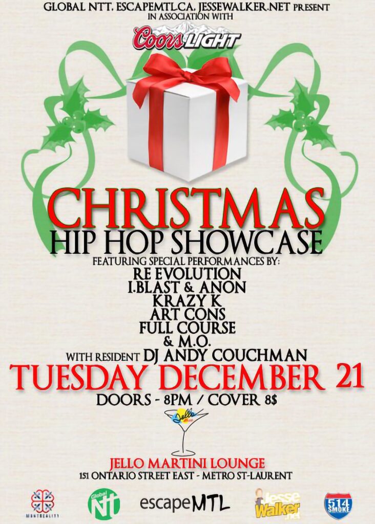 RE EVOLUTION I BLAST & ANON KRAZY K ART CONS FULL COURSE M O DJ ANDY COUCHMAN