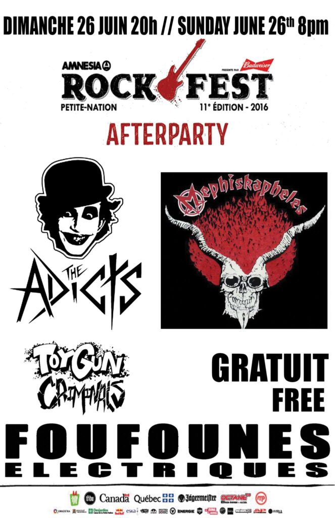 THE ADICTS MEPHISKAPHELES TOY GUN CRIMINALS