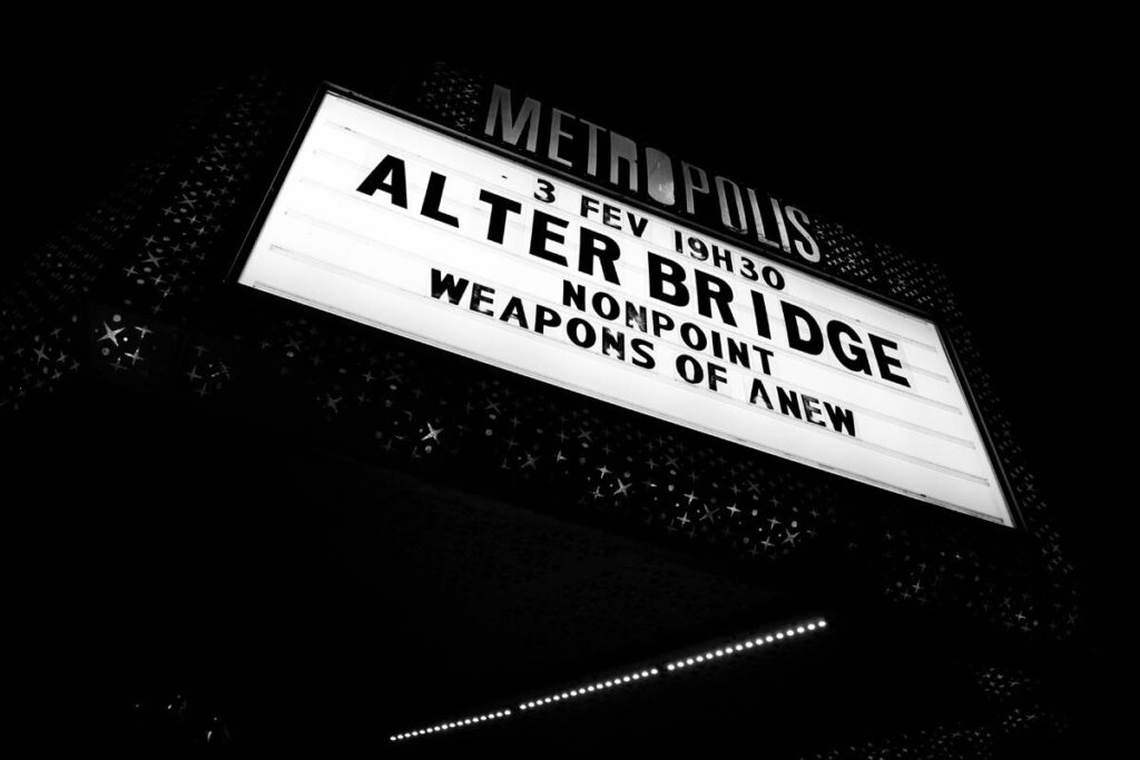 ALTER BRIDGE NONPOINT WEAPONS OF ANEW