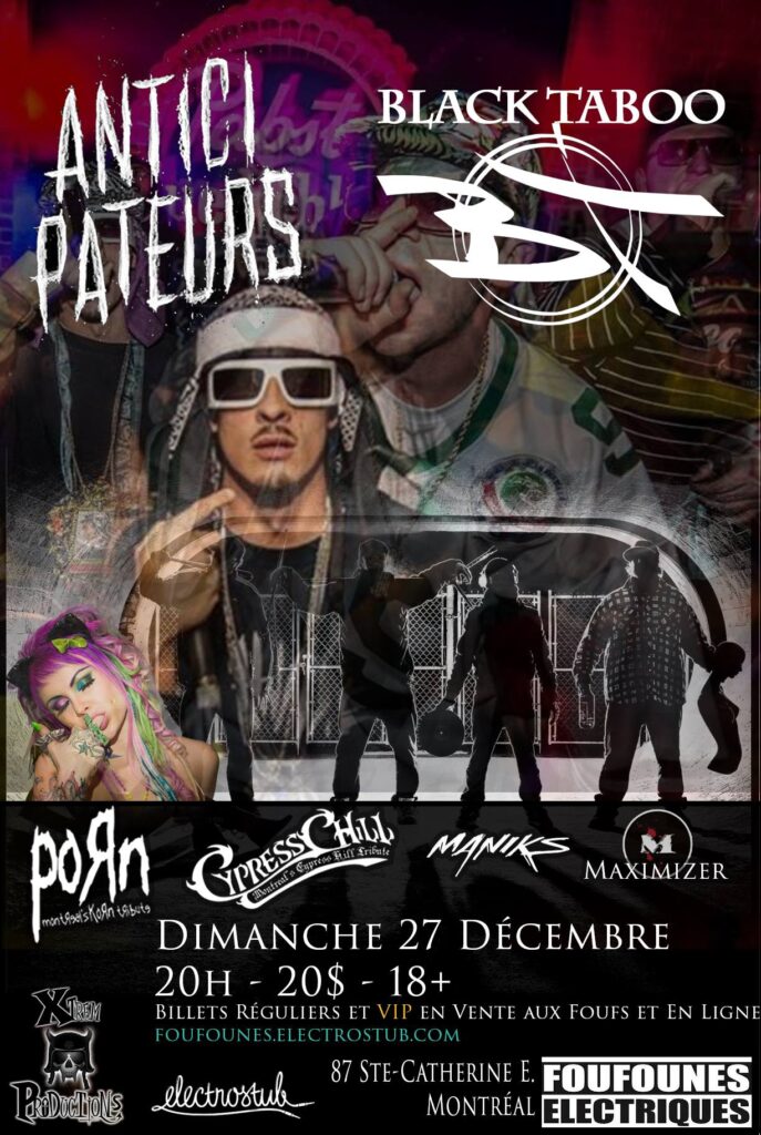 BLACK TABOO ANTICIPATEURS PORN CYPRESS CHILL MANIKS MAXIMIZER