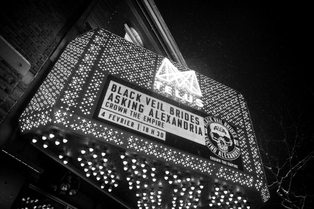 BLACK VEIL BRIDES ASKING ALEXANDRIA CROWN THE EMPIRE