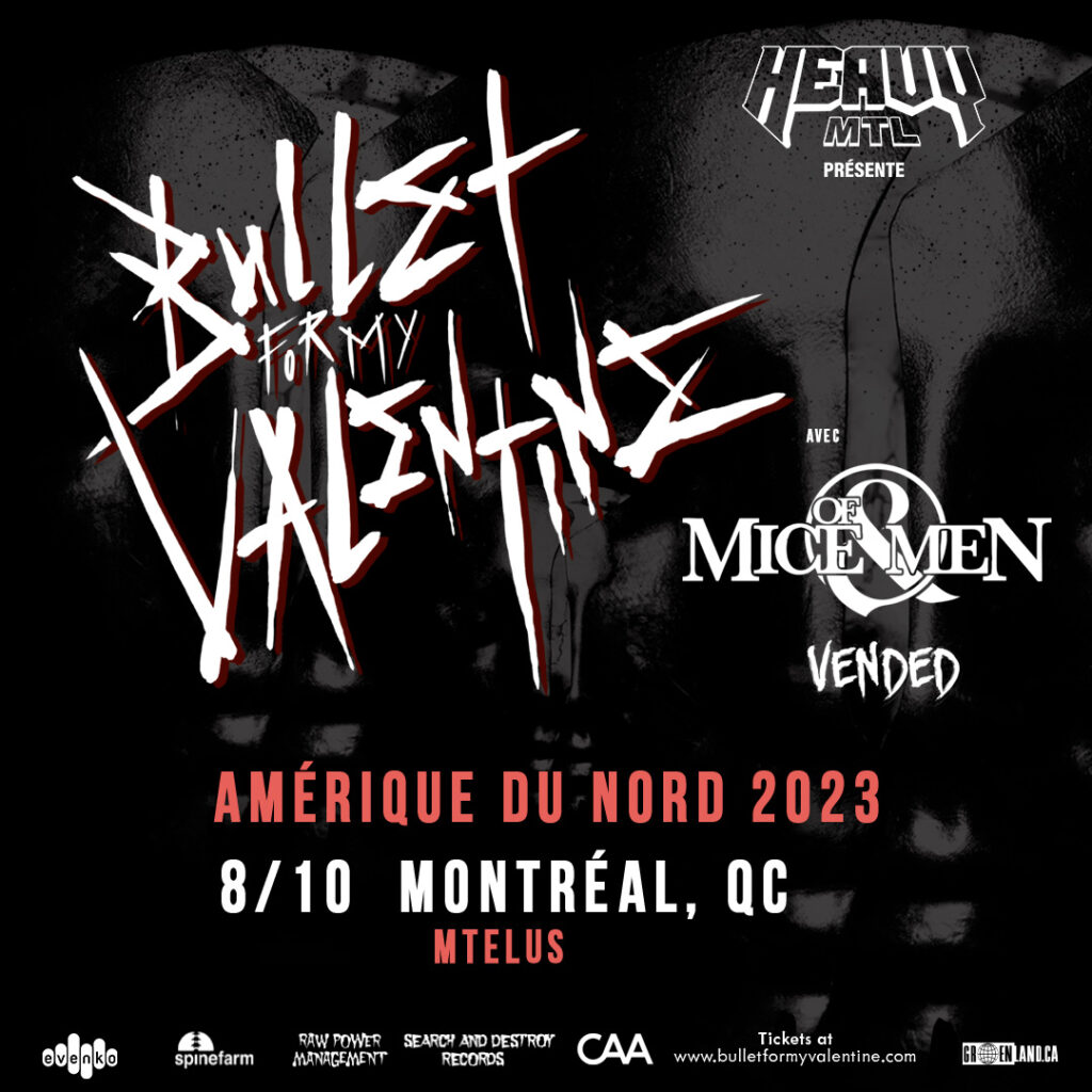 BULLET FOR MY VALENTINE OF MICE AND MEN VENDED