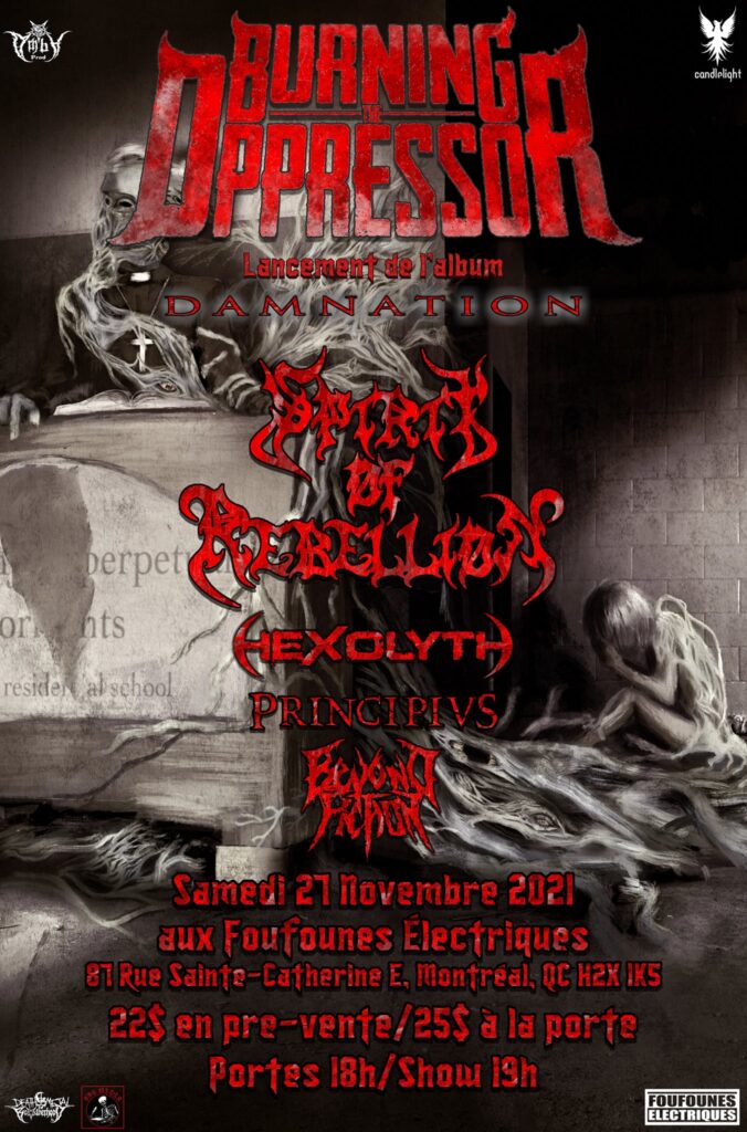 BURNING THE OPPRESSOR SPIRIT OF REBELLION HEXOLYTH PRINCIPIVS BEYOND FICTION