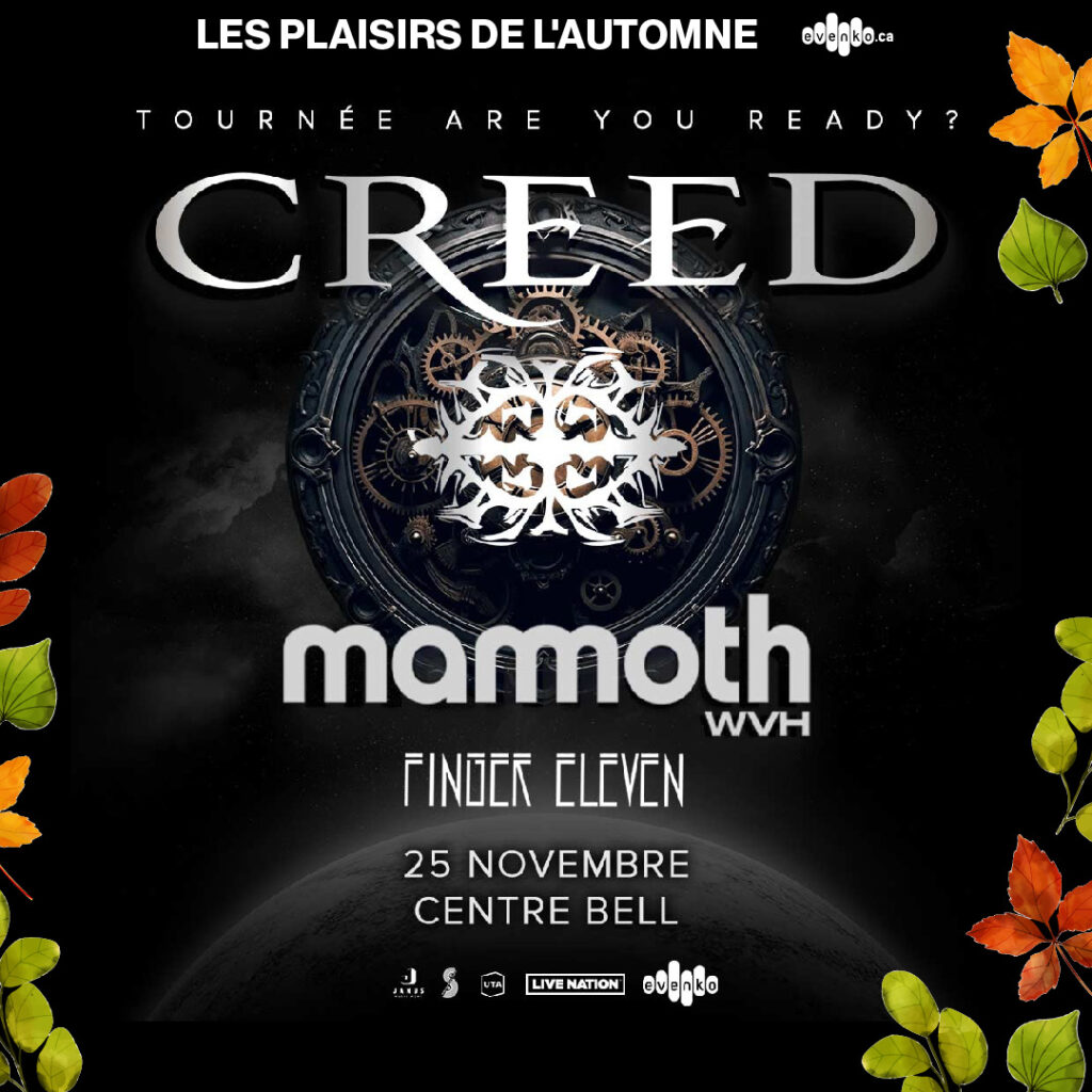 CREED MAMOTH WVH FINGER ELEVEN