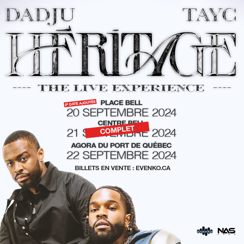 DADJU TAYC HERITAGE