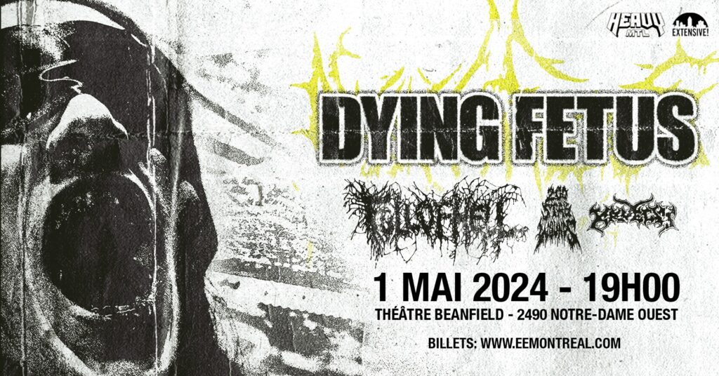 DYING FETUS FULL OF HELL 200 STAB WOUNDS KRUELTY