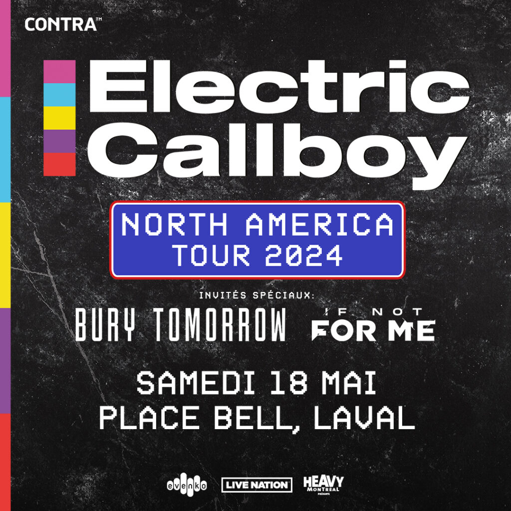ELECTRIC CALLBOY BURY TOMORROW IF NOT FOR ME