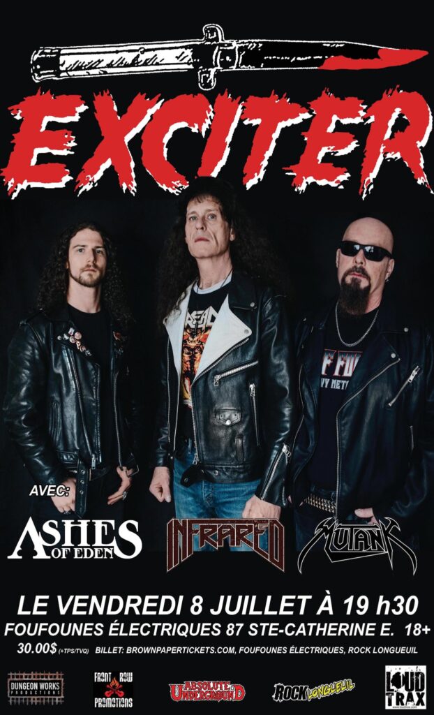 EXCITER ASHES OF EDEN INFRARED MUTANK