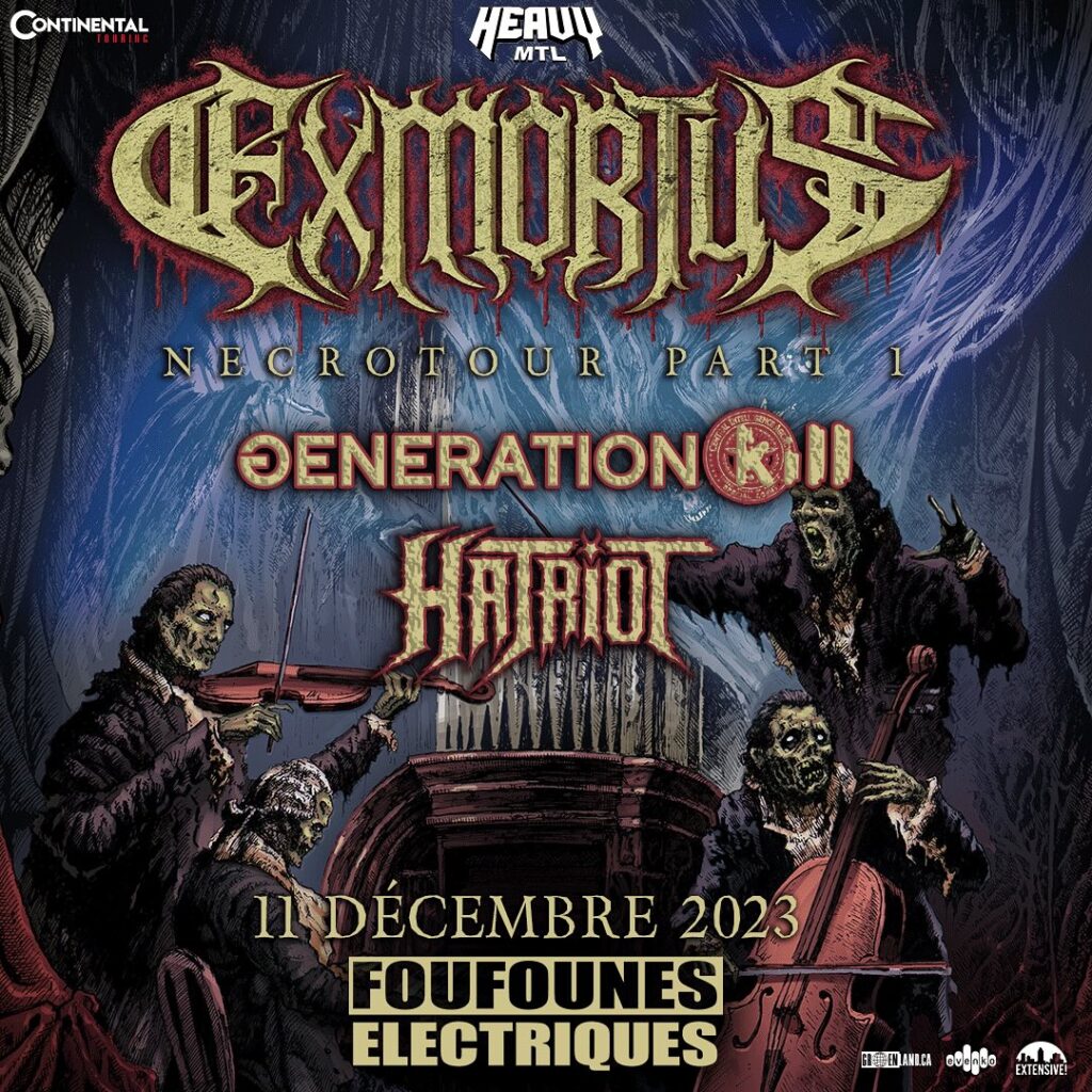 EXMORTUS GENERATION KILL HATRIOT