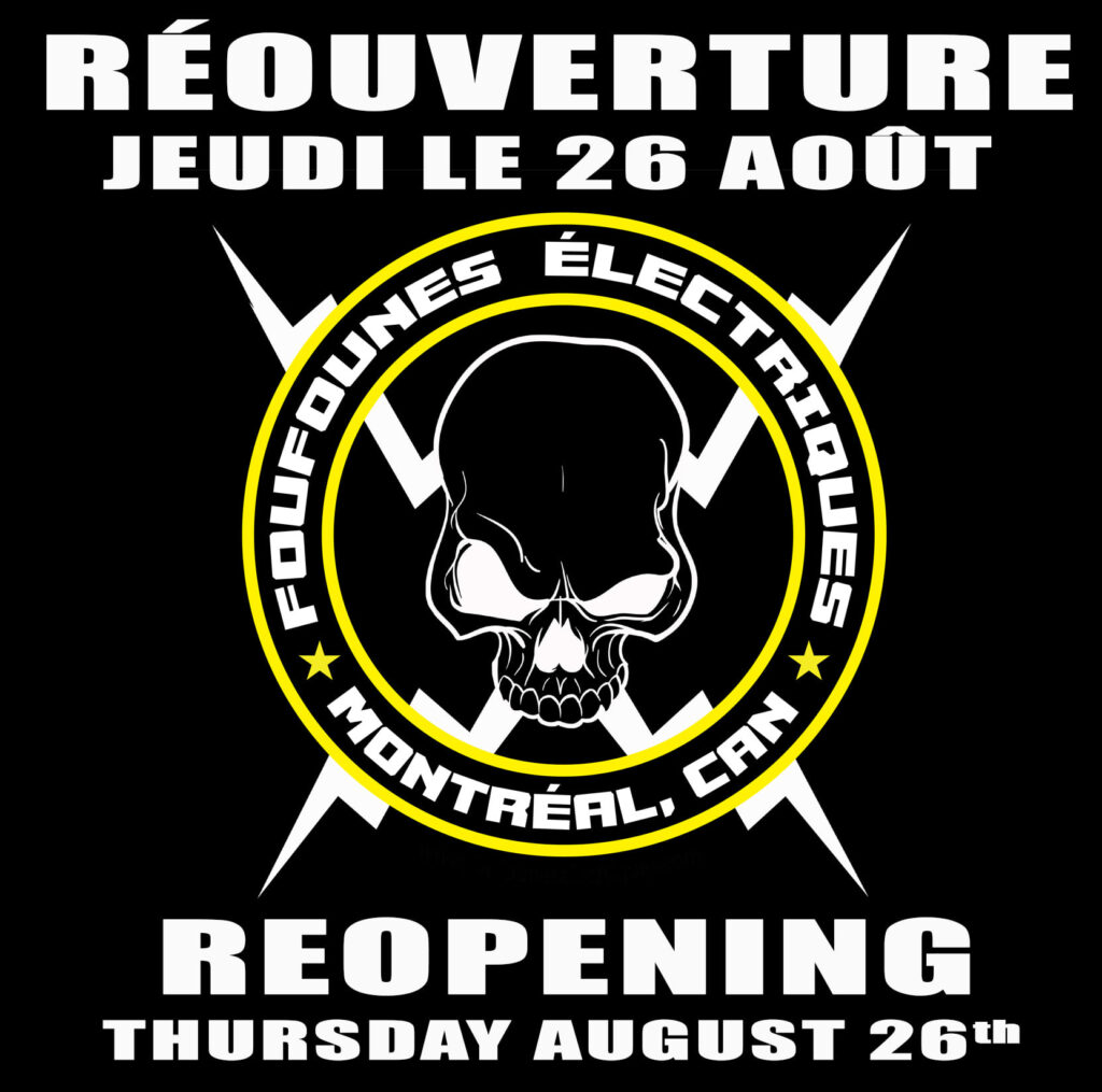 RÉOUVERTURE FOUFOUNES ÉLECTRIQUES COVID-19