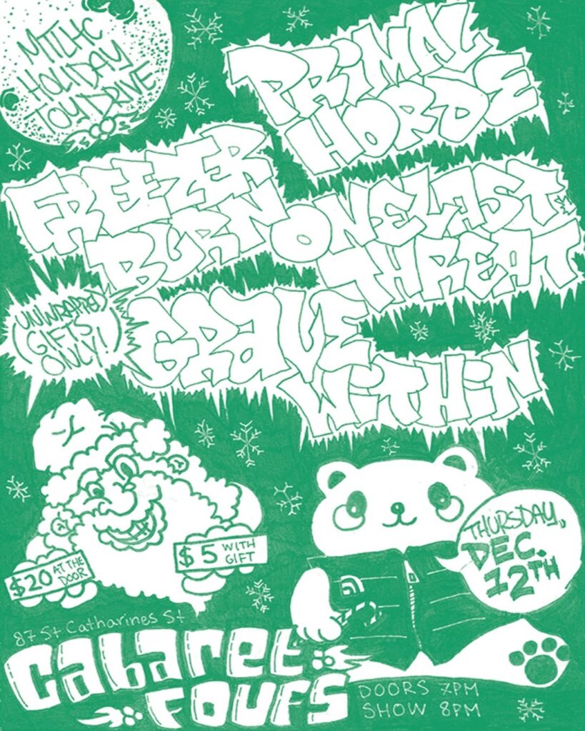 PRIMAL HORDE FREEZER BURN ONE LAST THREAT GRAVE WITHIN