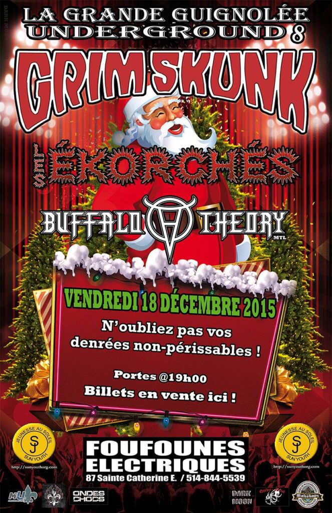 GRIM SKUNK LES EKORCHÉS BUFFALO THEORY