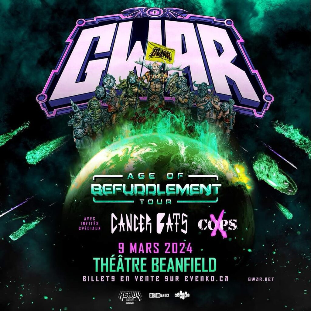 GWAR CANCER BATS COPS