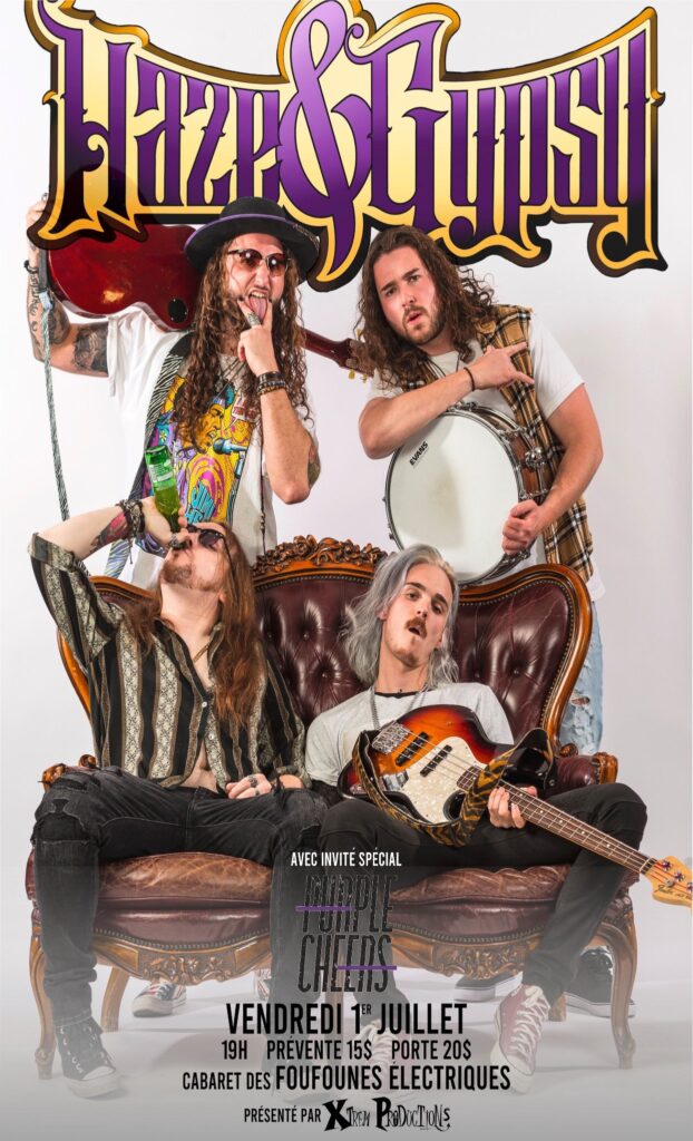 HAZE & GYPSY PURPLE CHEERS