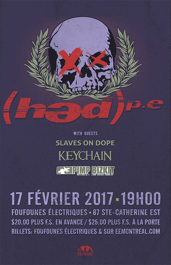 (HED)PE SLAVES ON DOPE KEYCHAIN PIMP BIZKIT