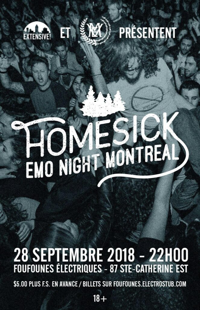 HOMESICK FOUFOUNES EMO NIGHT