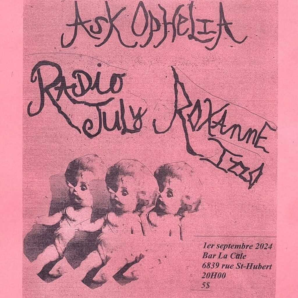 ASK OPHELIA RADIO JULY ROXANNE IZZO