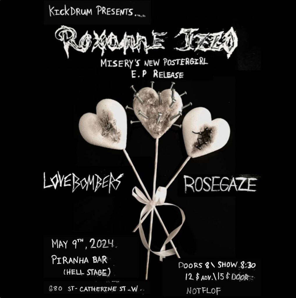 ROXANNE IZZO LOVEBOMBERS ROSEGAZE