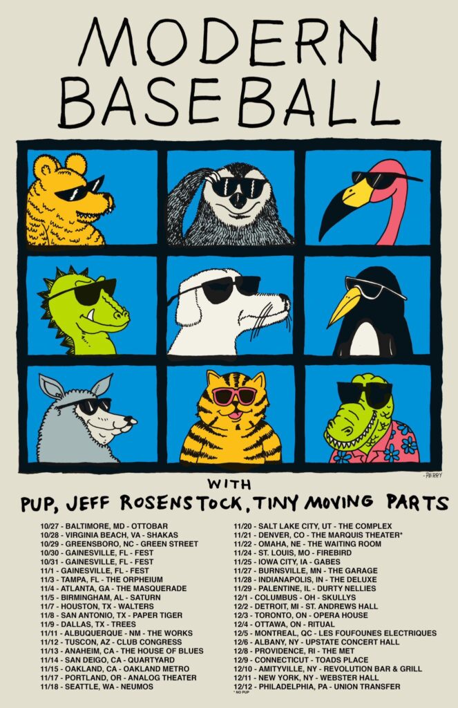 MODERN BASEBALL PUP JEFF ROSENSTOCK TINY MOVING PARTS