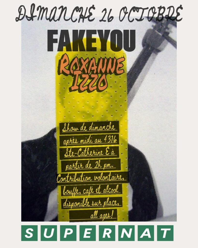 FAKE YOU ROXANNE IZZO