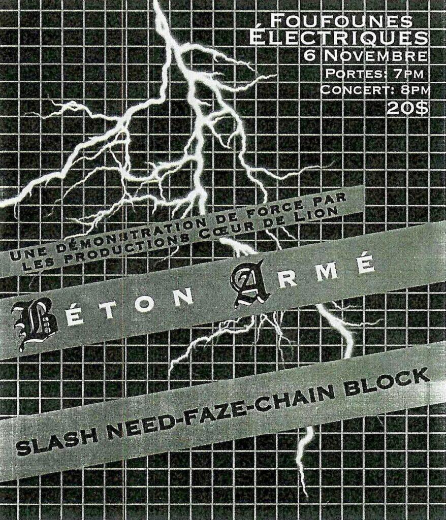 BÉTON ARMÉ SLASH NEED FAZE CHAIN BLOCK
