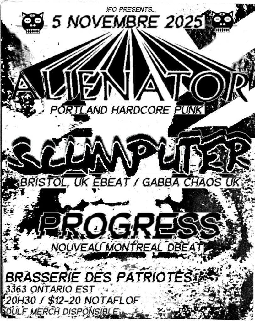 ALIENATOR SCUMPUTER PROGRESS ?