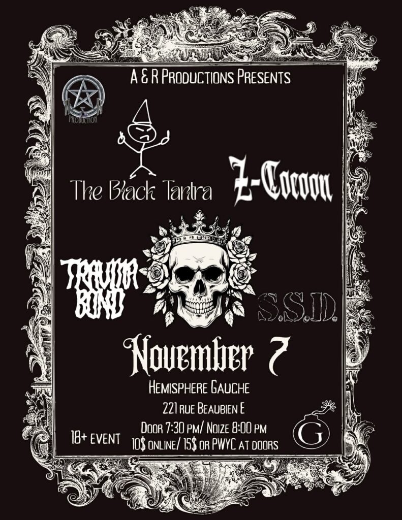 THE BLACK TANTRA Z COCOON TRAUMA BOND SSD