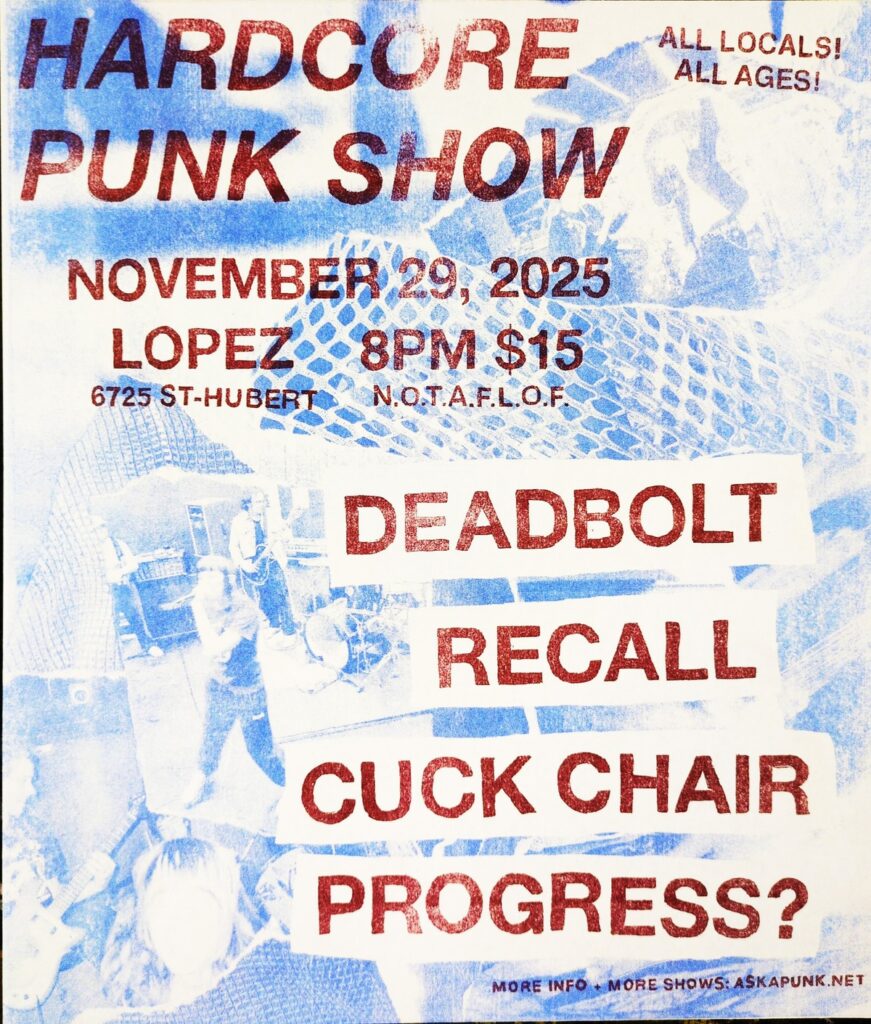 DEAD BOLT RECALL CUCK CHAIR PROGRESS?