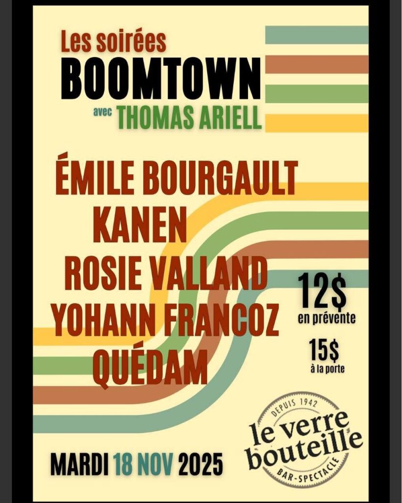THOMAS ARIELL ÉMILE BOURGAULT KANEN ROSIE VALLAND YOHANN FRANCOZ QUÉDAM