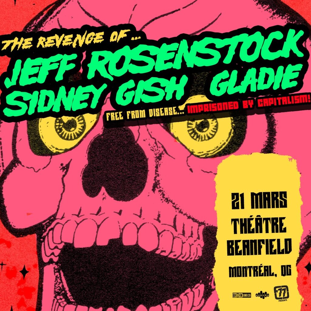 JEFF ROSENSTOCK SIDNEY GISH GLADIE