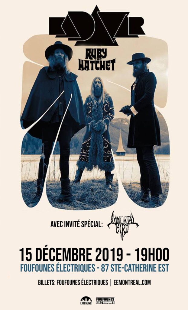 KADAVER RUBY THE HATCHET IMMORTAL BIRD