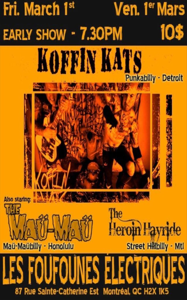 KOFFIN KATS THE MAÜ MAÜ THE HEROIN HAYRIDE
