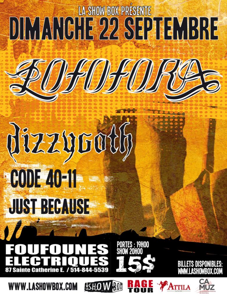 LOFOFORA DIZZYGOTH CODE 40-11 JUST BECAUSE