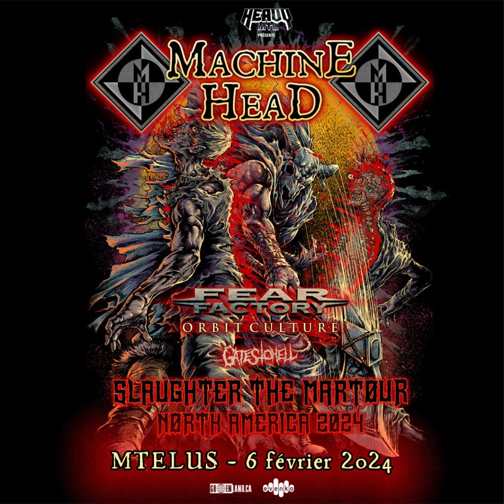 MACHINE HEAD FEAR FACTORY ORBIT CULTURE GATES OF HELL