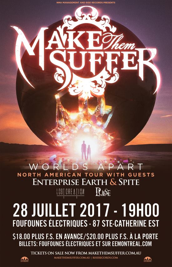 MAKE THEM SUFFER ENTERPRISE EARTH SPITE LOST CREATION PULSE