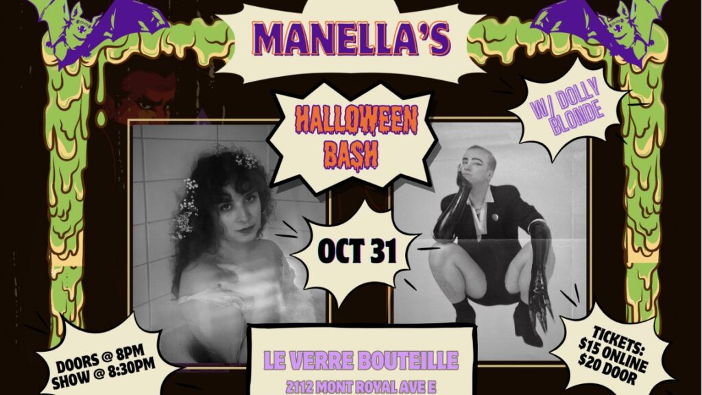 MANELLA DOLLY BLONDE HALLOWEEN BASH