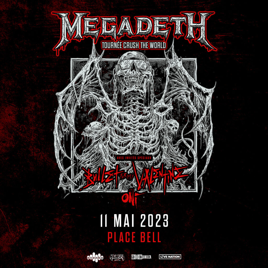 MEGADETH BULLET FOR MY VALENTINE