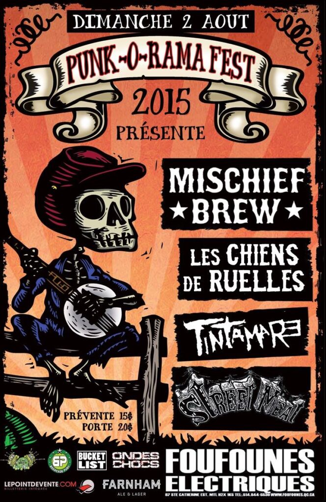 MISCHIEF BREW LES CHIENS DE RUELLES TINTAMARRE STREET MEAT