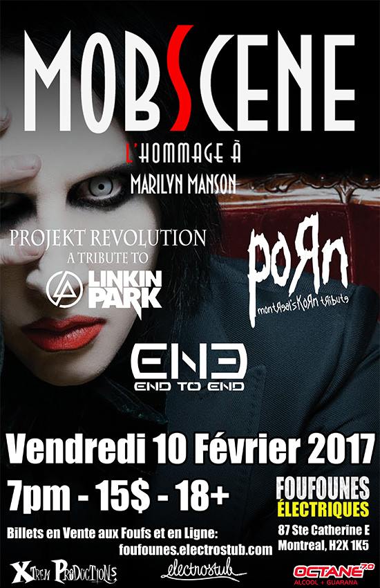 MOBSCENE PROJEKT REVOLUTION PORN END TO END