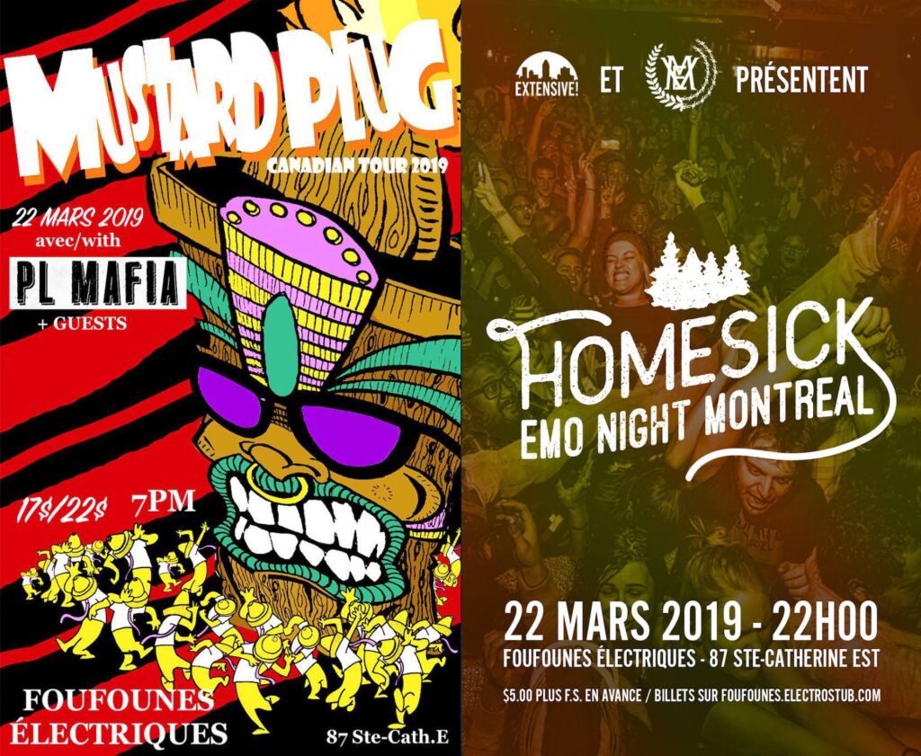 MUSTARD PLUG PL MAFIA HOMESICK EMO NIGHT MONTREAL