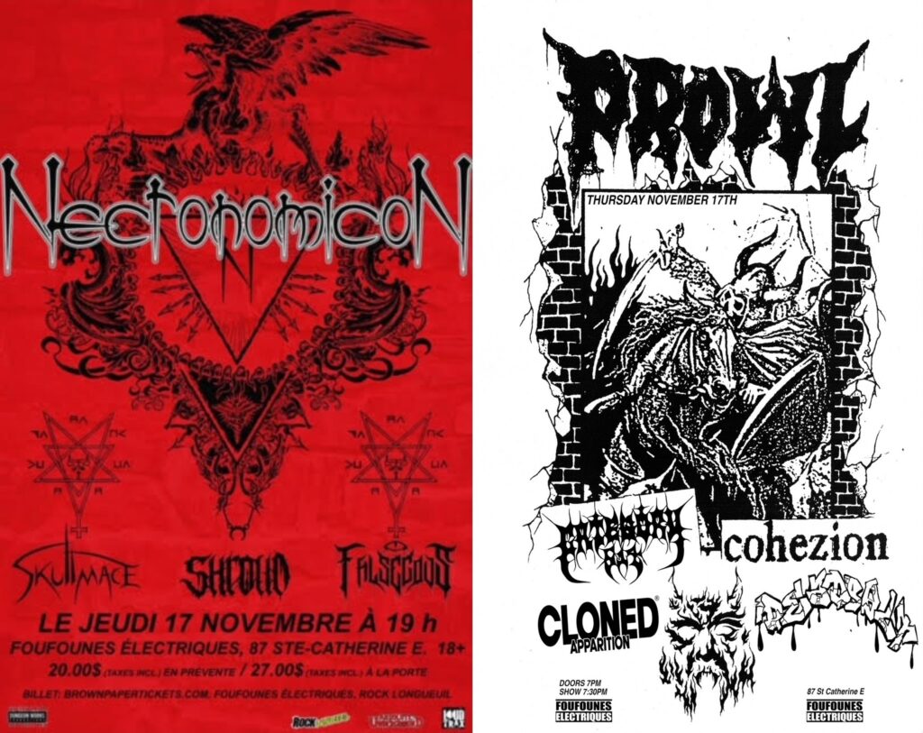 NECRONOMICON SKULLMACE SHROUD FALSCIOUS PROWL COHEZION CLONED APPARITION DEVERIUM